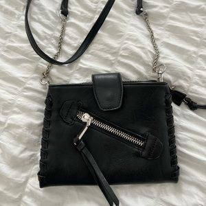 Black BCBG cross body bag